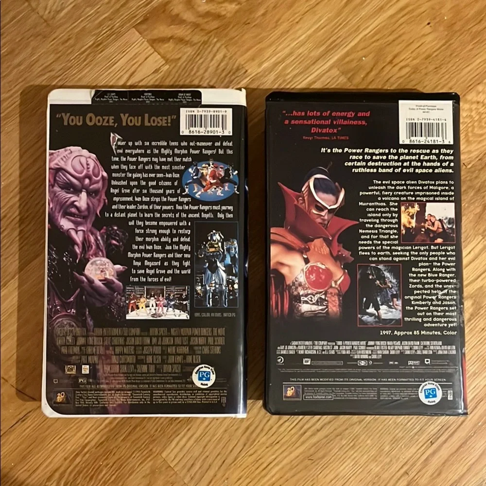 Power Rangers VHS - Picture 2 of 4